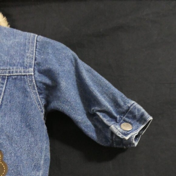 NANETTE | 12 months | Snap Button Closure Denim Jacket W/ Butterfly & Flowers - Picture 13 of 16